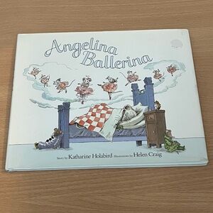 Angelina Ballerina Hardcover HC Large Rectangular Book w/ Dust Jacket